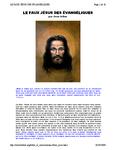 Le faux Jésus des Évangéliques