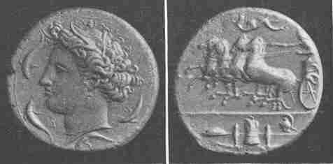 Syracusan medallion by Euainetos.