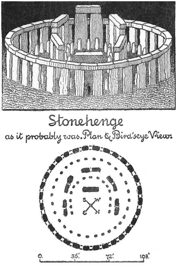 Stonehenge: To-day and Yesterday, by Frank Stevens