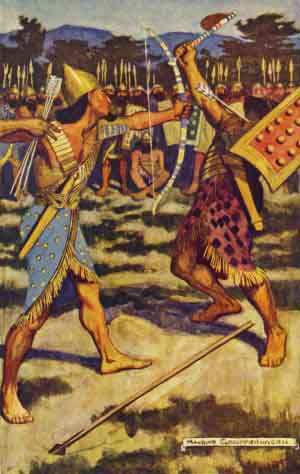 Senuhet Slays the Warrior of Tonu