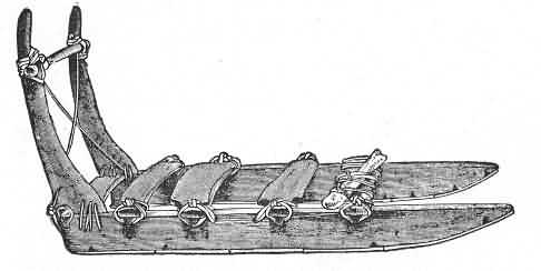 Sled found by Greely during one of his trips farthest north.