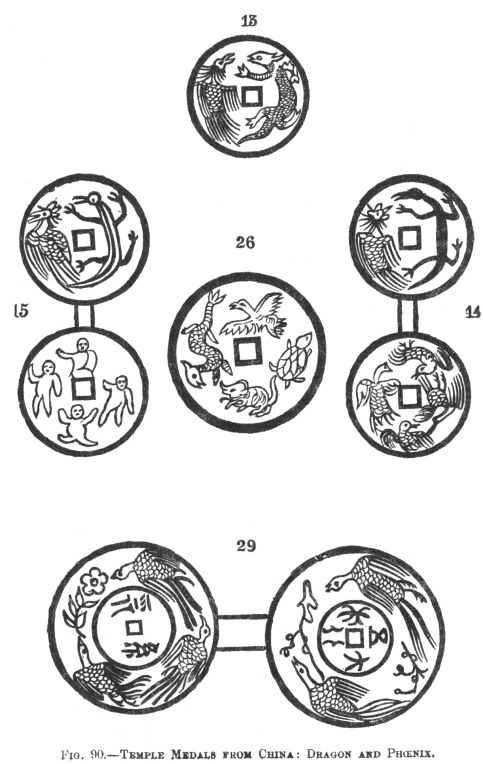 TEMPLE MEDALS FROM CHINA