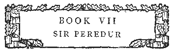 BOOK VII - SIR PEREDUR