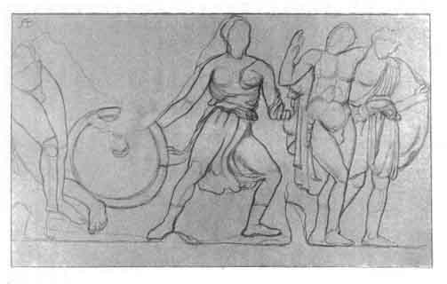 FRIEZE OF TEMPLE OF APOLLO FROM PHIGALEIA