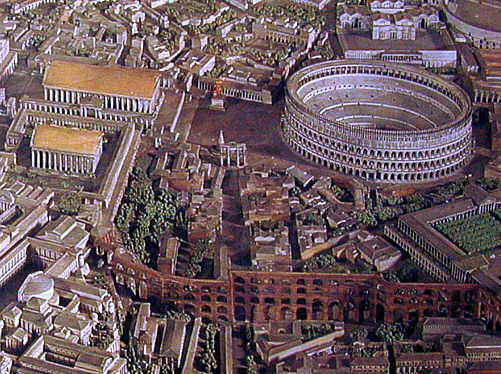 54Ko : Le Colisée de Rome, maquette