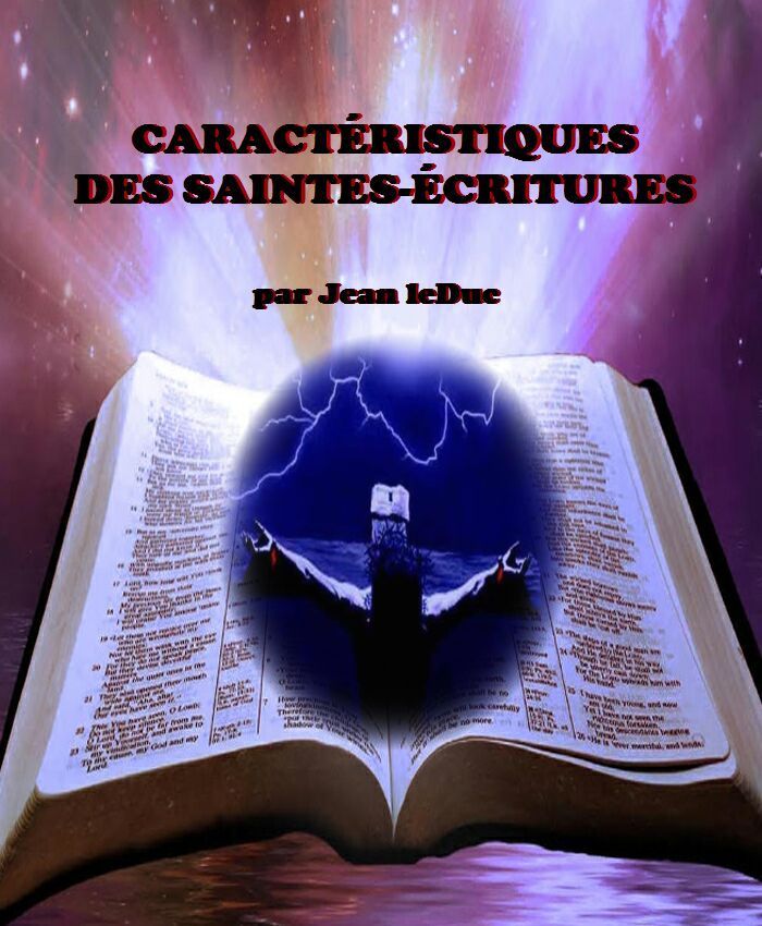 Caractéristiques des Saintes-Écritures, par Jean leDuc