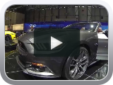 Close-up 2015 Mustang GT Convertible in Magnetic