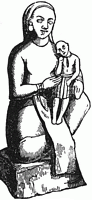 Une m�re d�esse et son fils