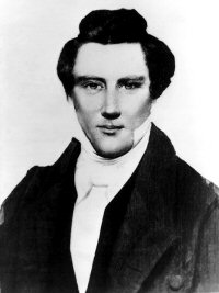 Le vrai Joseph Smith photographié en 1844, peu avant sa mort