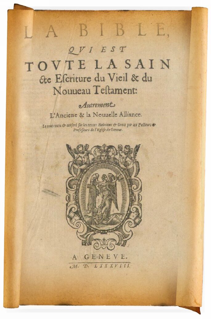 La Sainte Bible de Théodore de Bèze 1588