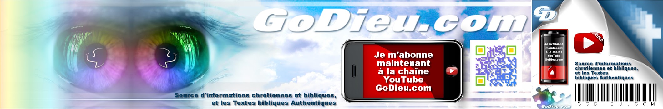GoDieu.com - Source d'informations chrétiennes et bibliques,
et les Textes bibliques Authentiques