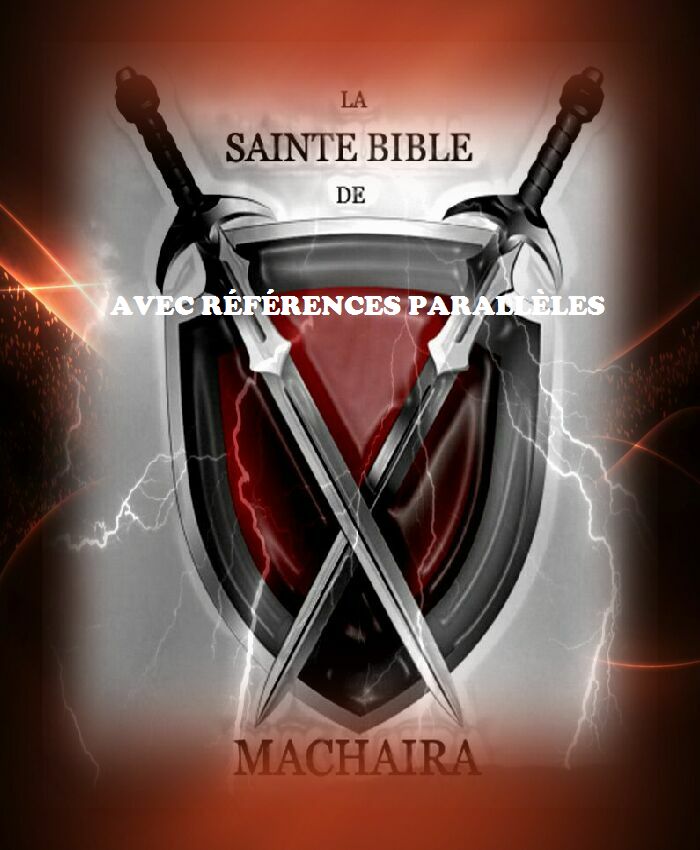 La Sainte Bible de Machaira 2015